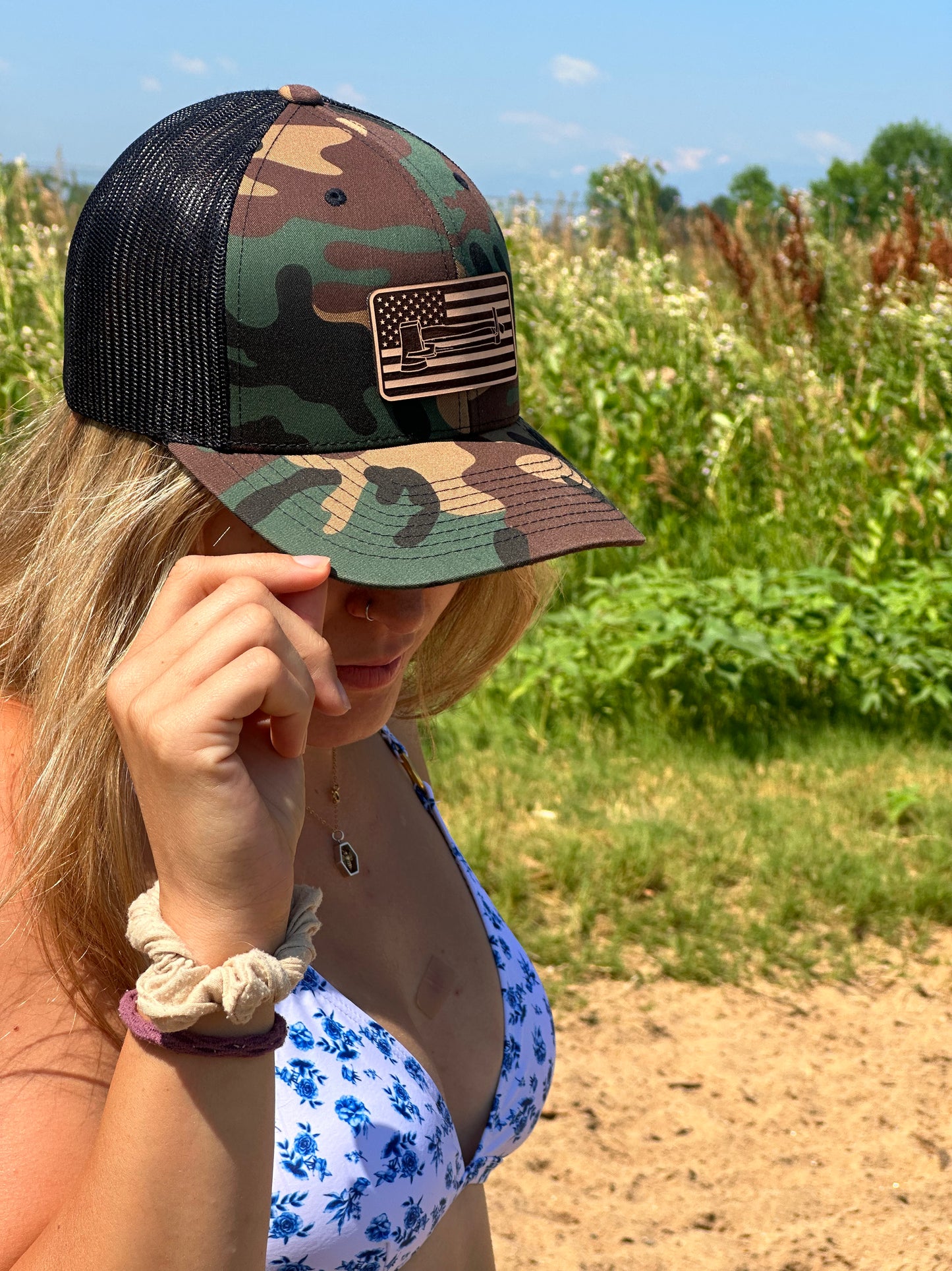 Camo American Irons Hat