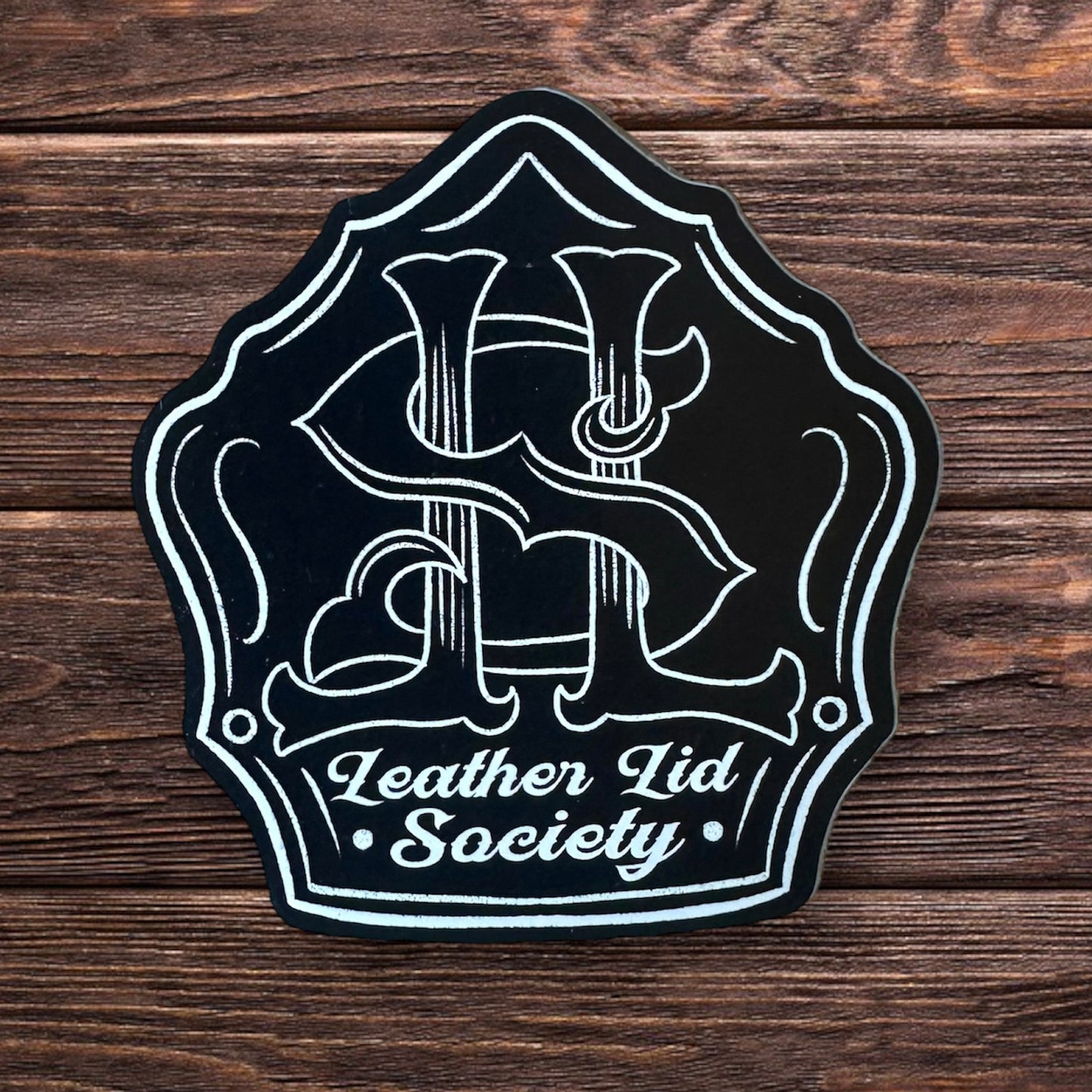 Leather Lid Society Sticker