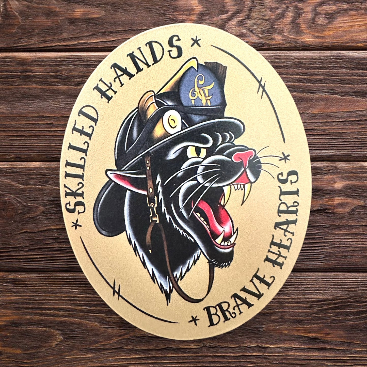 Skilled Hands Sticker