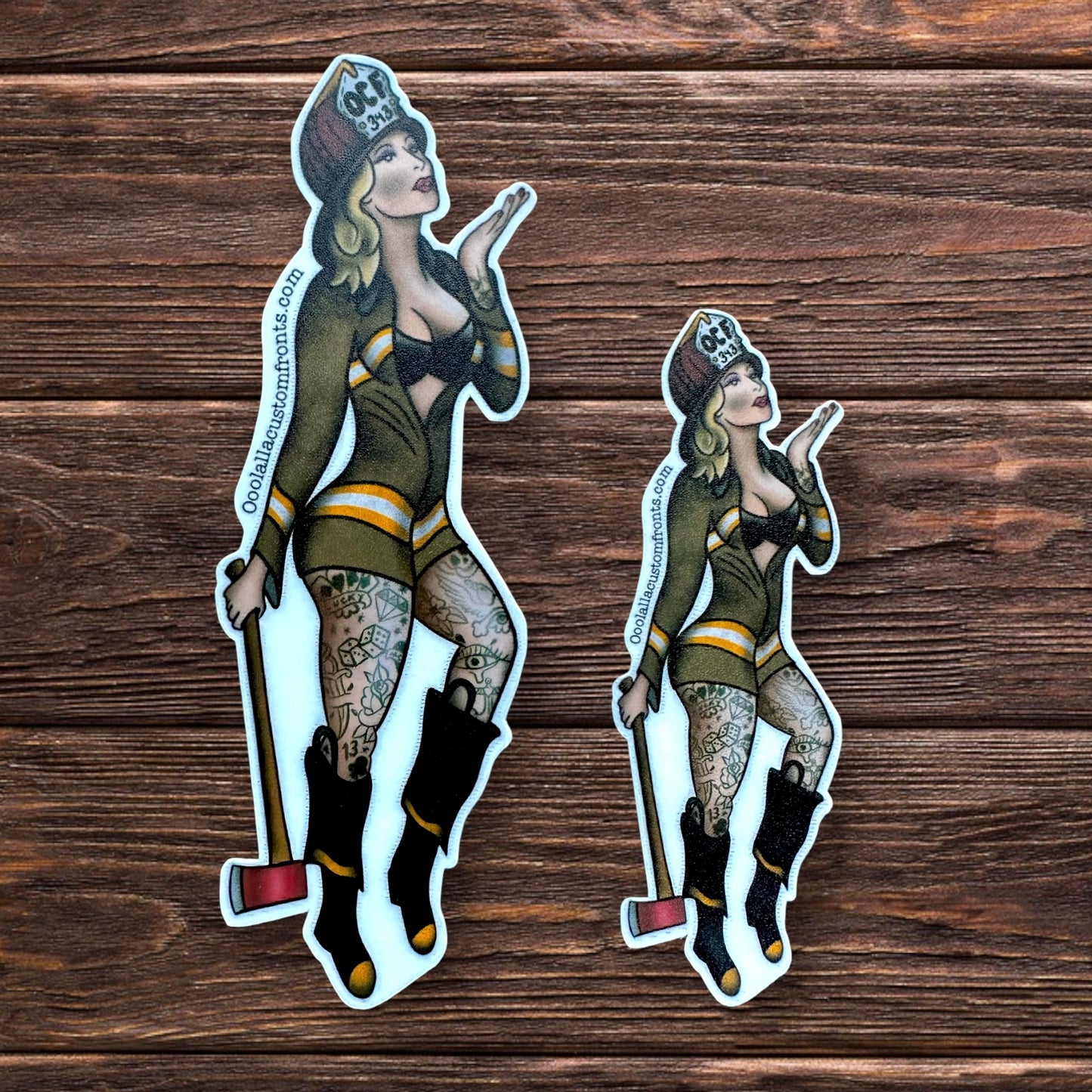 OCF Pin up Sticker