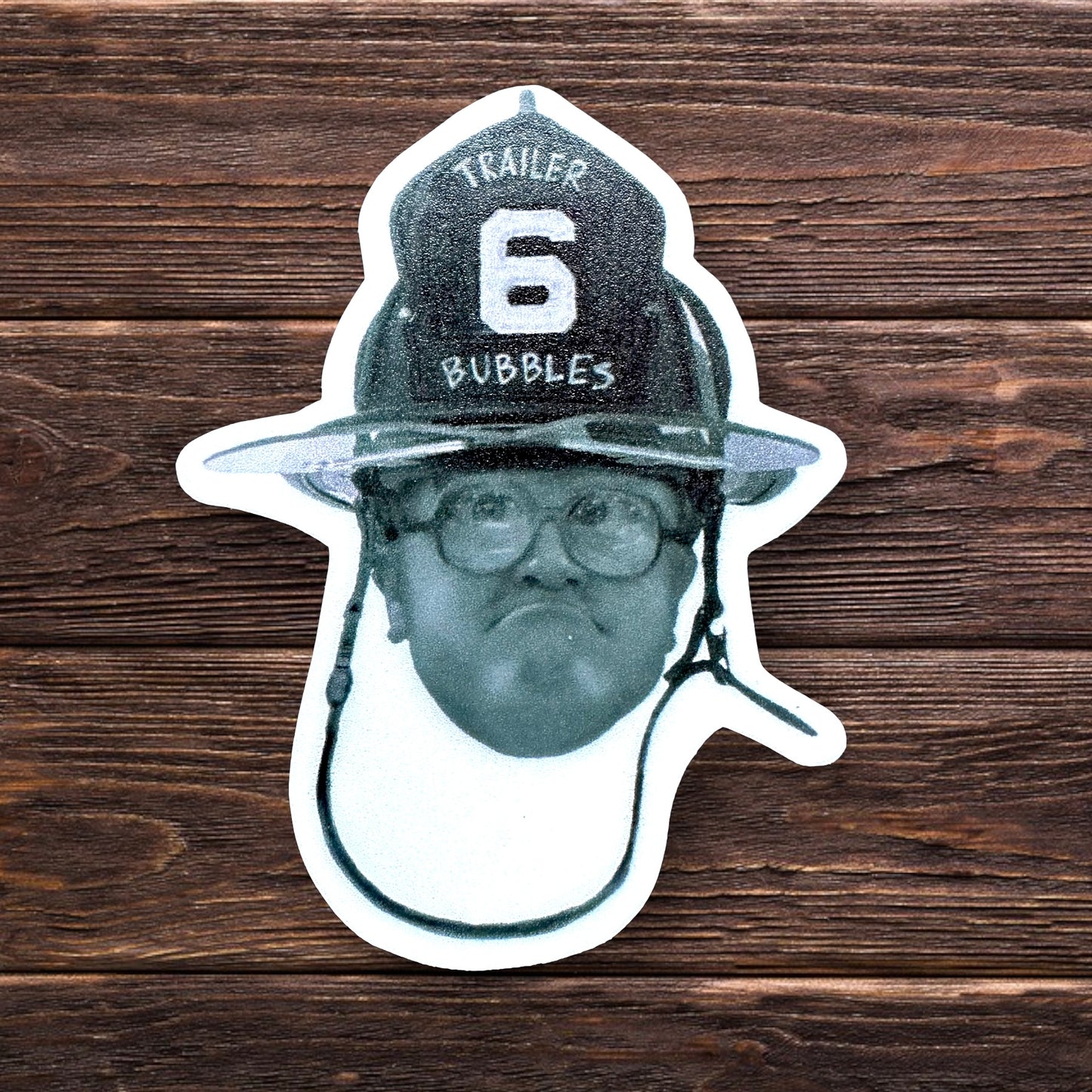 Trailer 6, Bubbles sticker