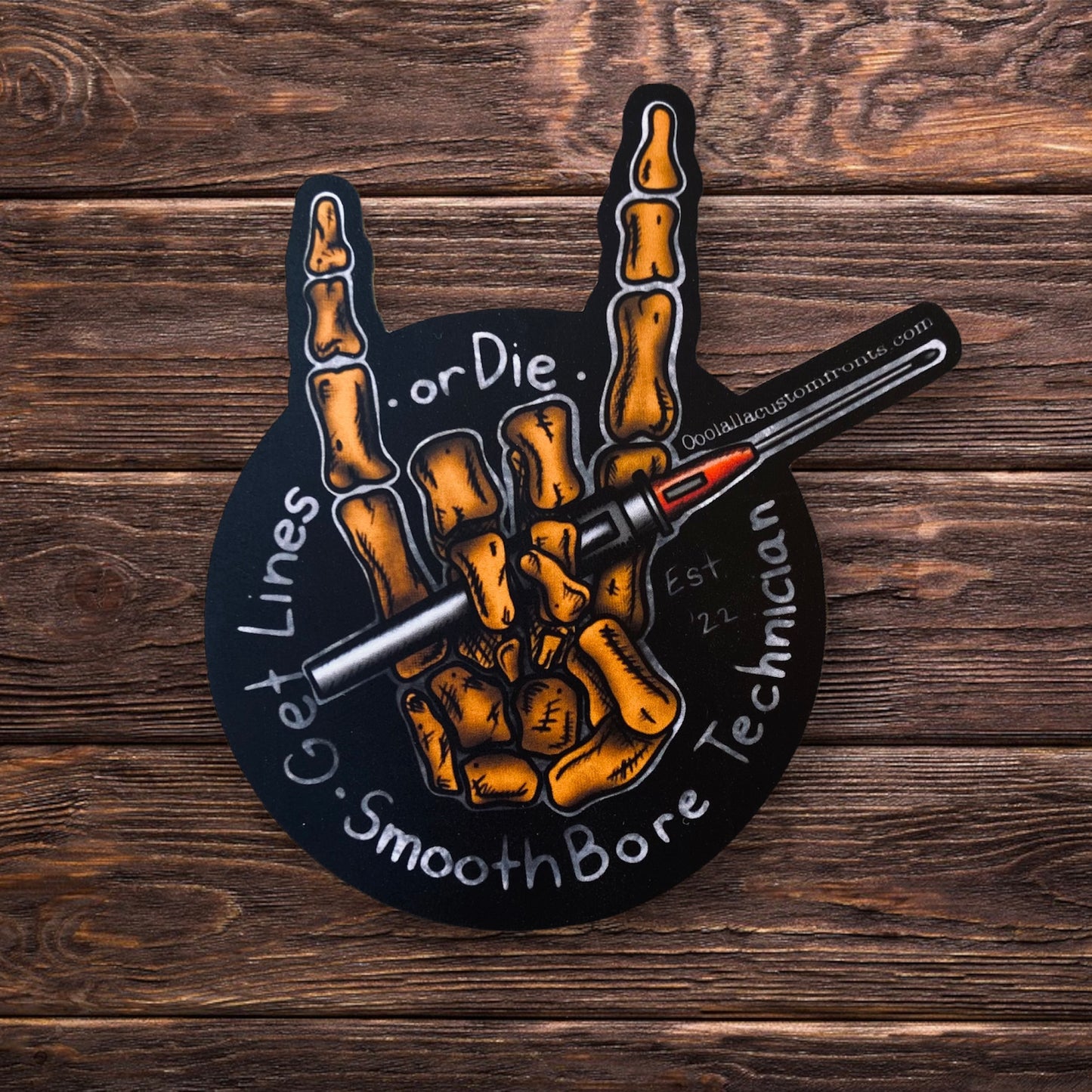 Smooth Bore Technician Sticker