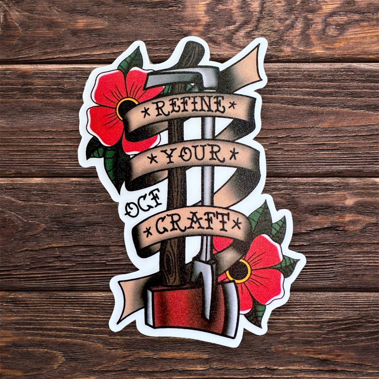 Refine Your Craft Sticker