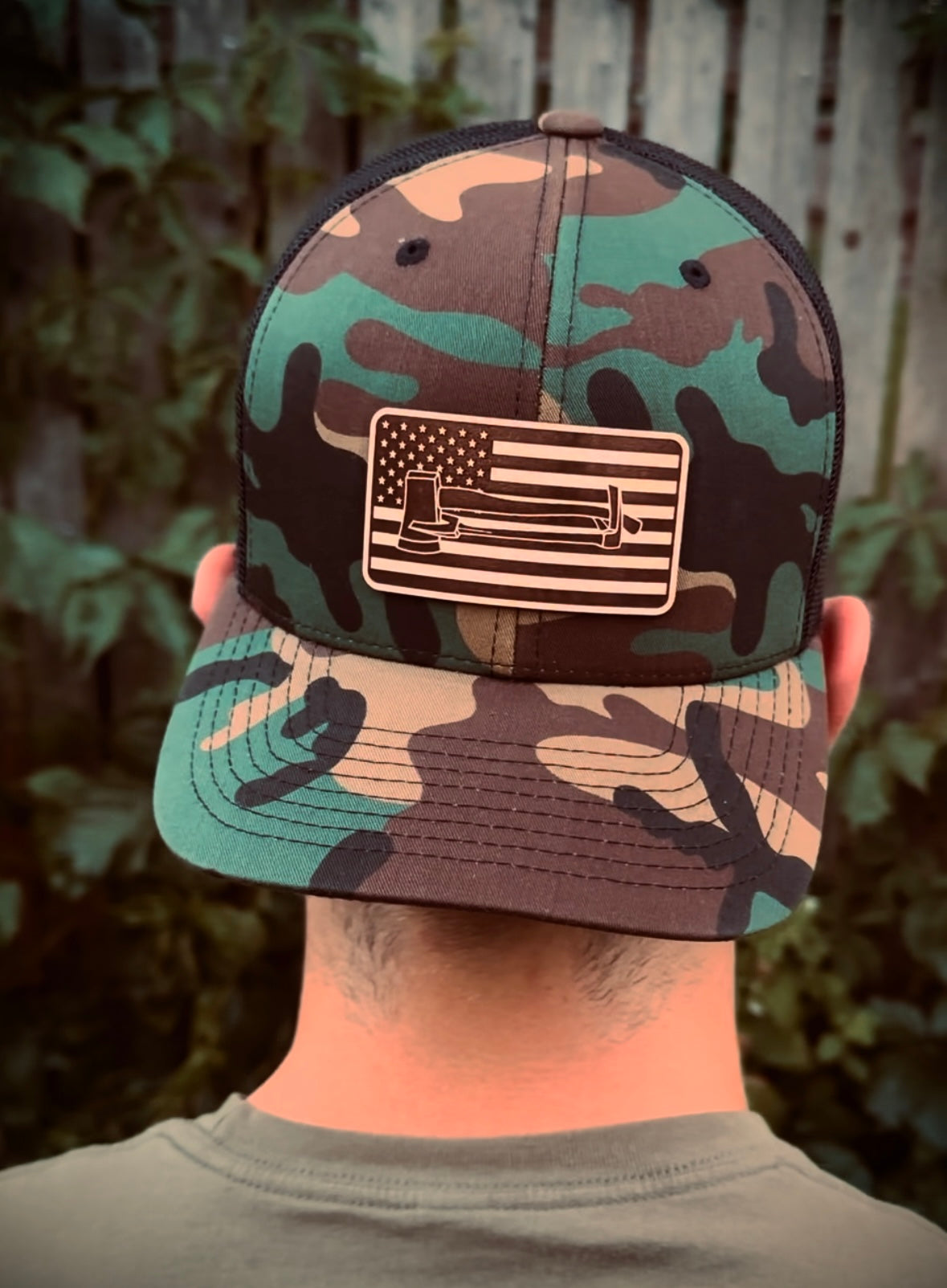 Camo American Irons Hat