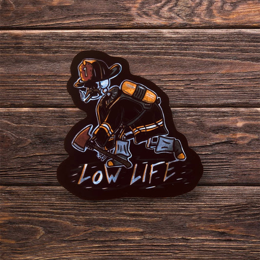 Low Life Blackout Sticker